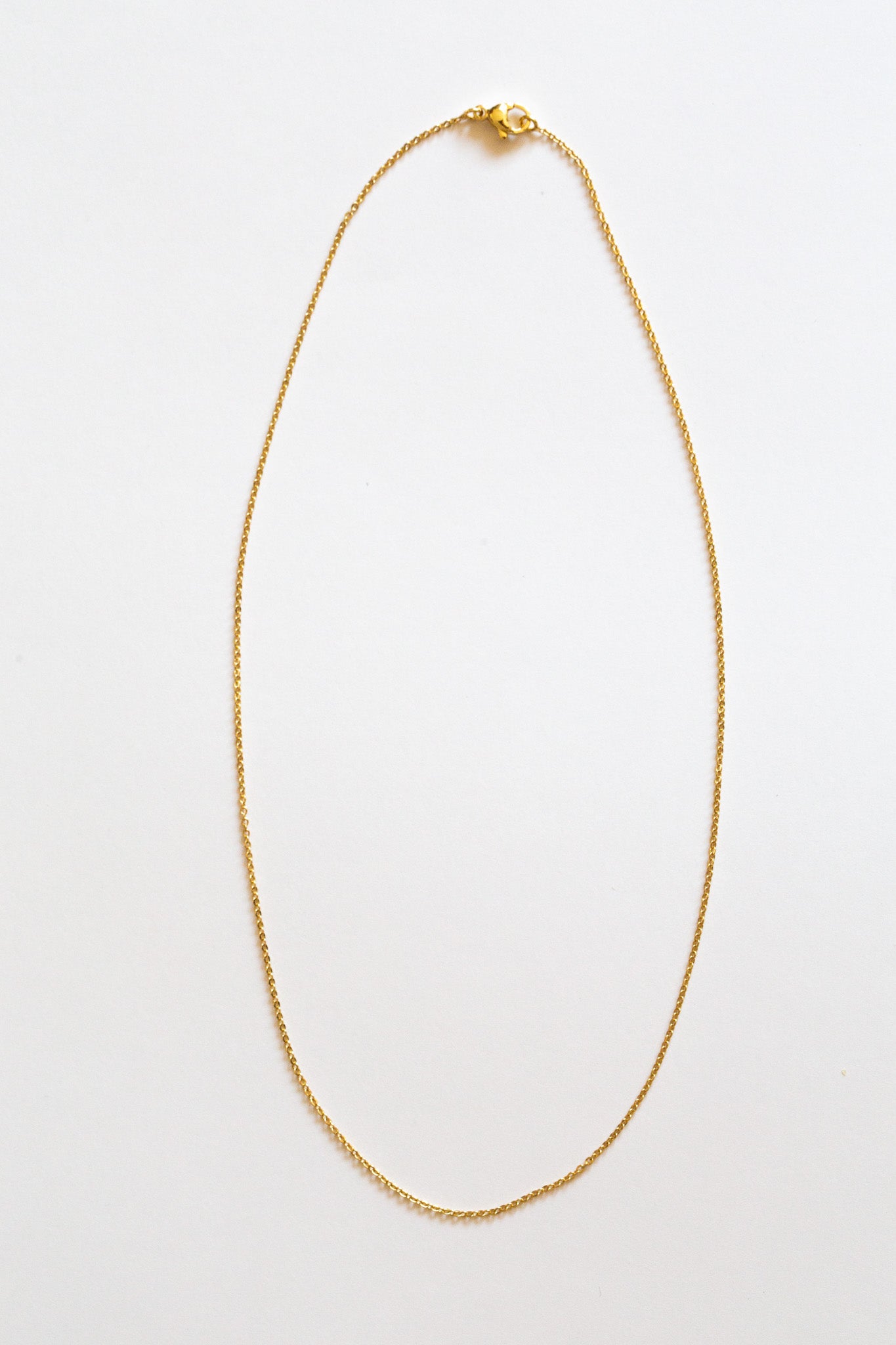 Collier plaquée or 18 carats