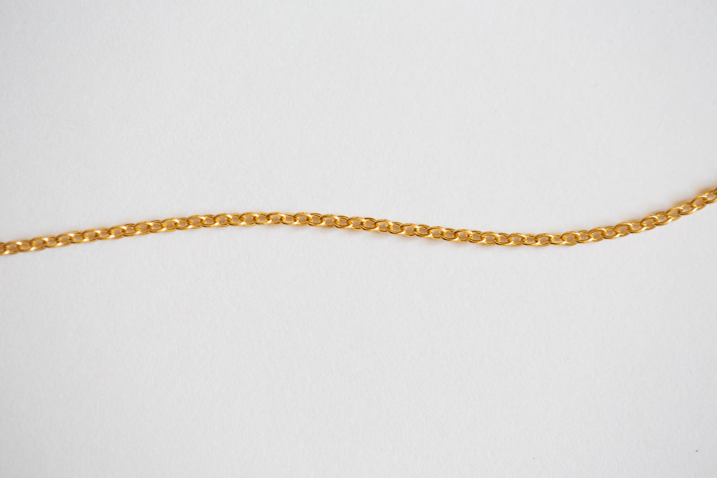 Collier plaquée or 18 carats