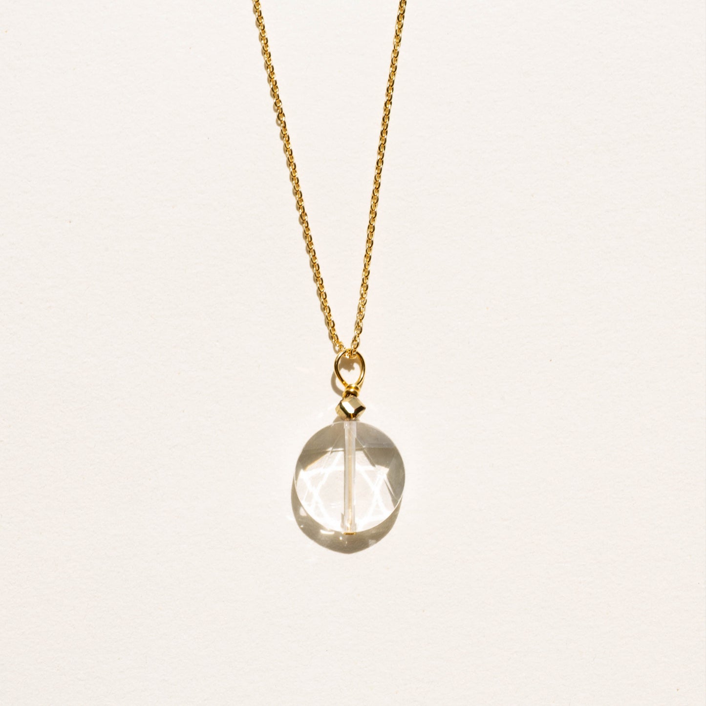 Pendentif Pierre cristal de roche