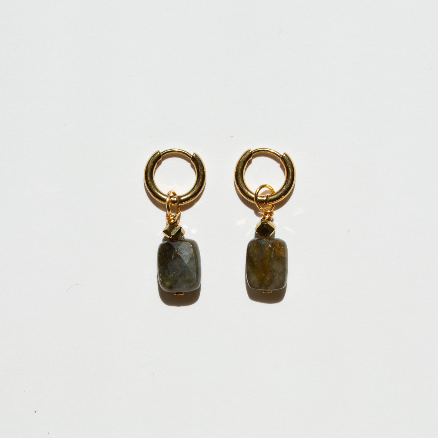 Boucles d'oreilles Pierre de Labradorite
