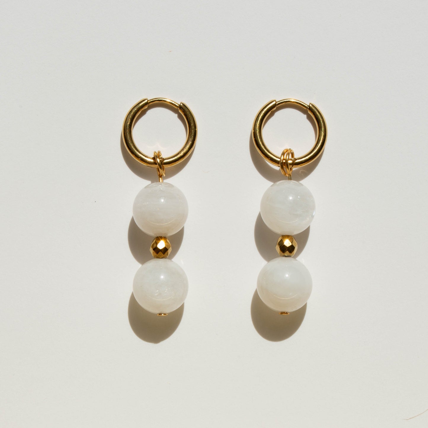 Boucles d'oreilles Pierre de lune