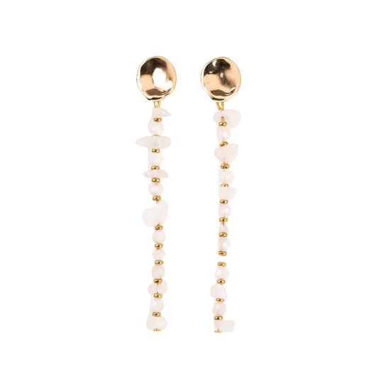 Boucles d'oreilles Pierre de Lune