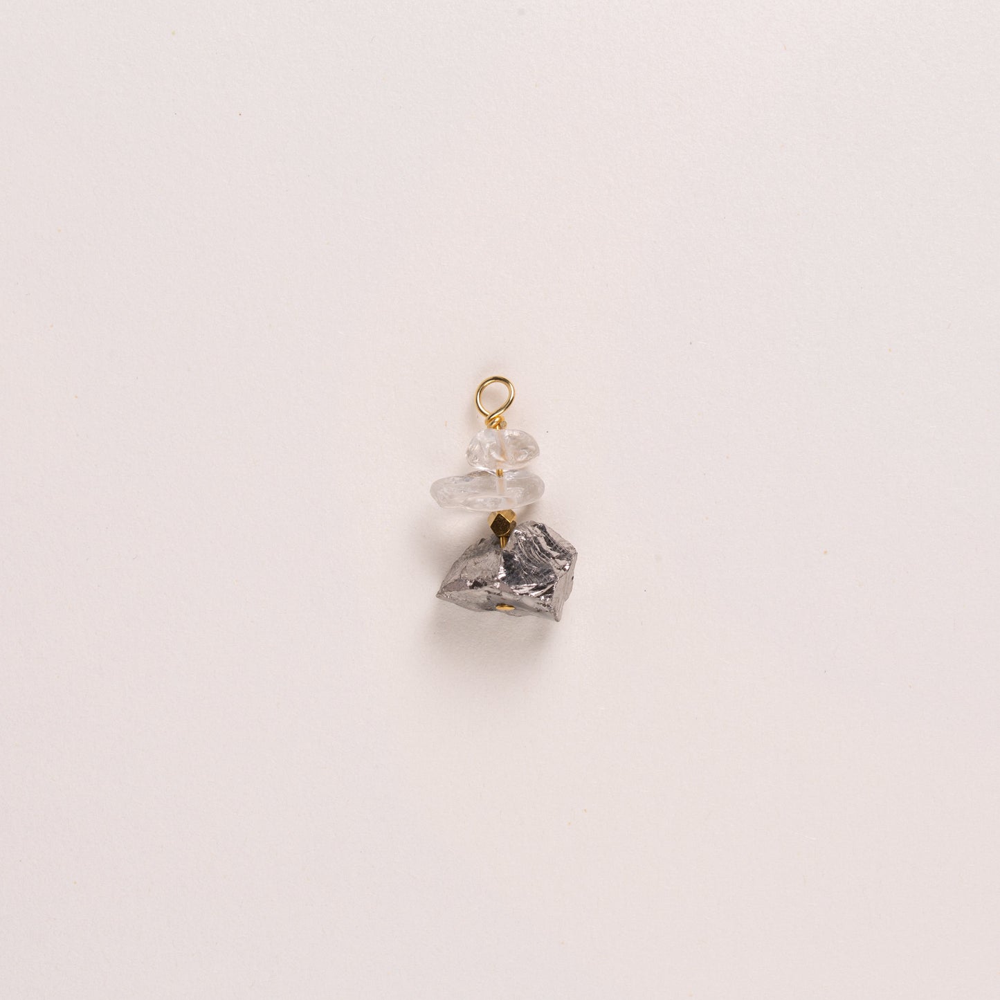 Charms pierre brute - Pyrite