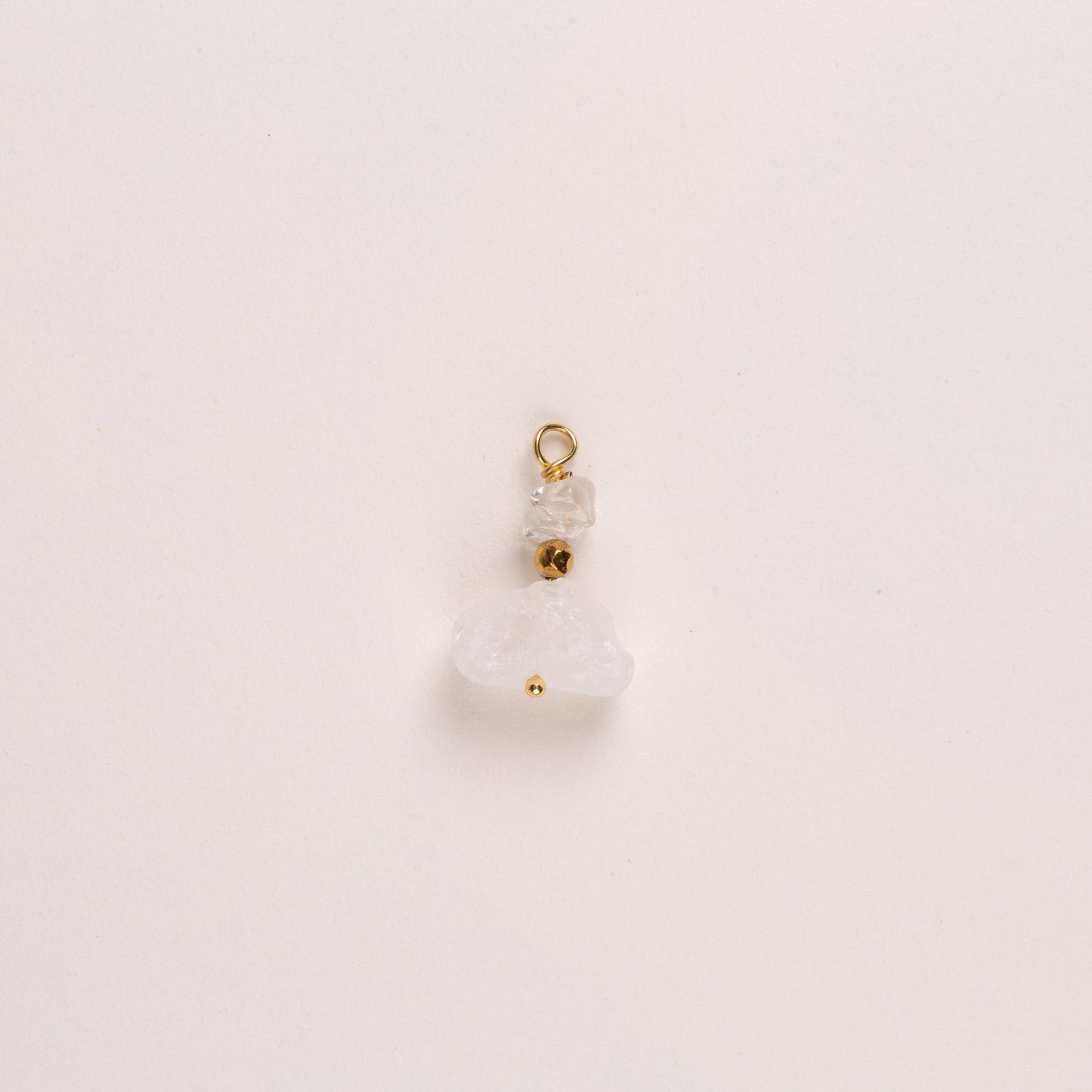 Charms pierre brute - Cristal de Roche