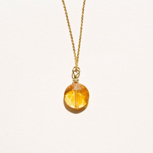 Pendentif Pierre de Citrine