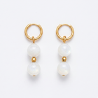 Boucles d'oreilles Onyx et Cristal de bohème – Mini