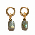 Boucles d'oreilles Pierre de Labradorite