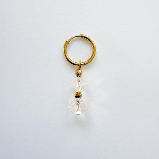 Boucle d'oreille Cristal de bohème