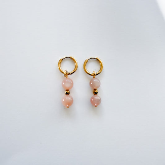 Boucles d'oreilles Pierre de Soleil