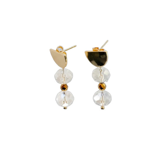 Boucles d'oreilles Cristal de bohème