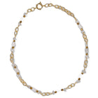 Collier Chaîne Plaquée Or – Pierre fine de Pierre de lune