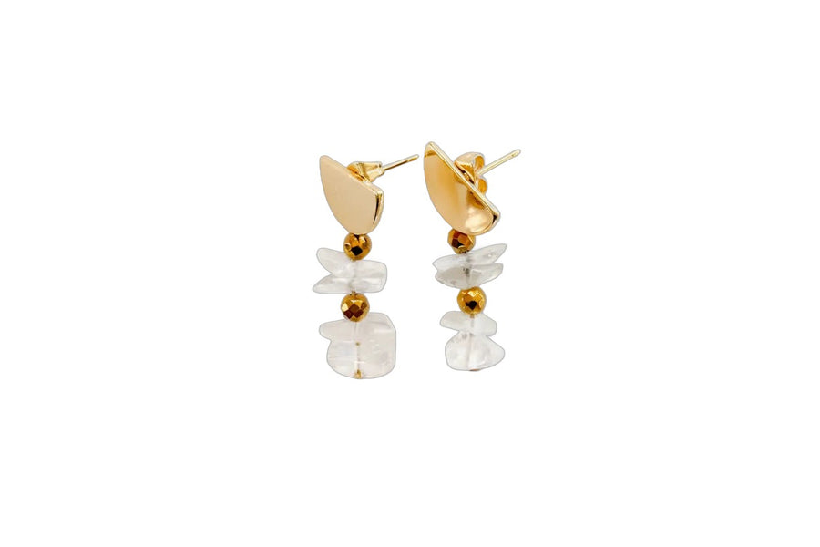 Pendientes de Cristal de Roca
