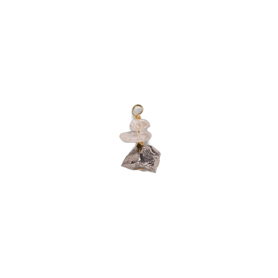 Charms pierre brute - Pyrite