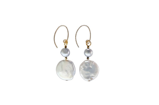 Boucles d'oreilles Perles d'eau douce