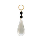 Boucles d'oreilles Onyx et Cristal de bohème – Version longue