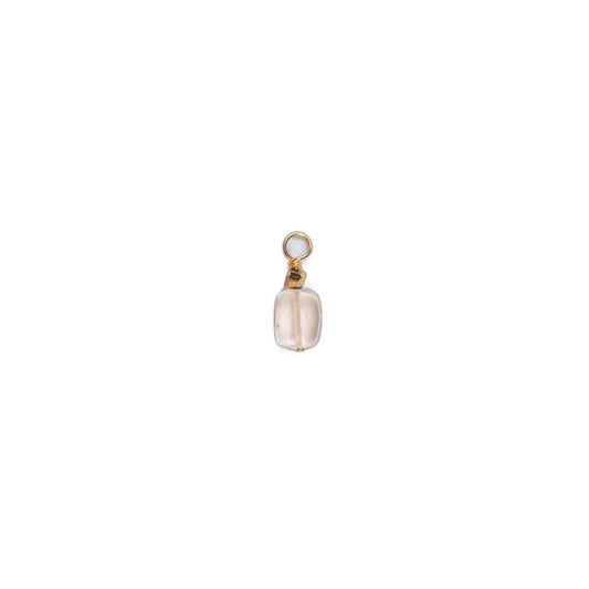 Charms pierre rectangulaire - Cristal de Roche