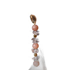 Sunstone and Bohemian Crystal Earrings