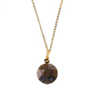 Collier avec Pendentif Pierre de Labradorite